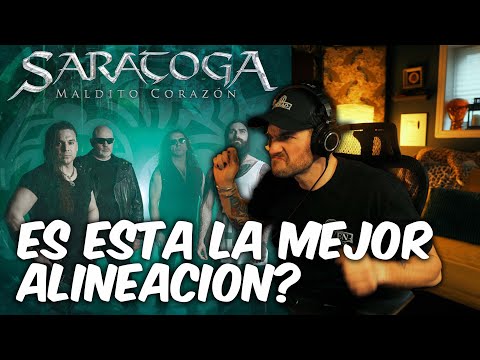 AMERICANO reacciona a SARATOGA "Maldito Corazón"