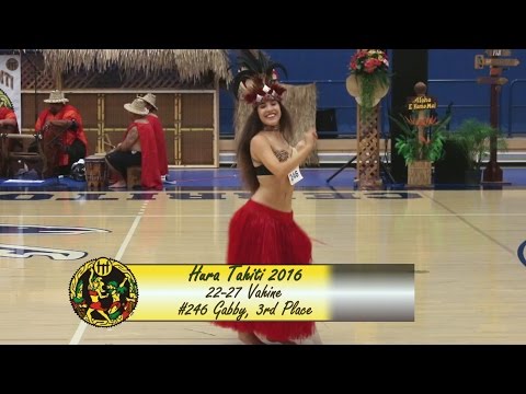 Hura Tahiti 2016, #246 Gabriela, 3rd Place,  22-27 Final Round
