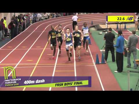 Boys 400m Freshman Section 5 - New Balance Indoor Nationals 2012