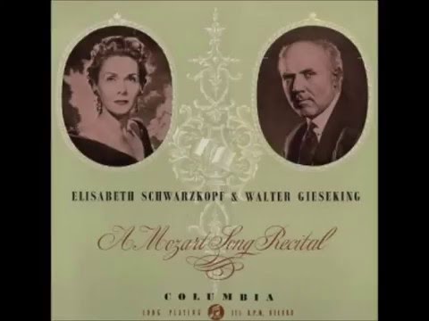 Elisabeth Schwarzkopf sings songs by Mozart