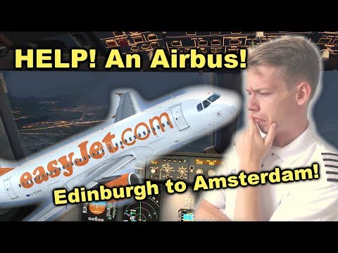✈️👨‍✈️ VATSIM Flight: HELP ME Fly the AIRBUS! Edinburgh to Amsterdam! [P3D V4] [Aerosoft Airbus] Video