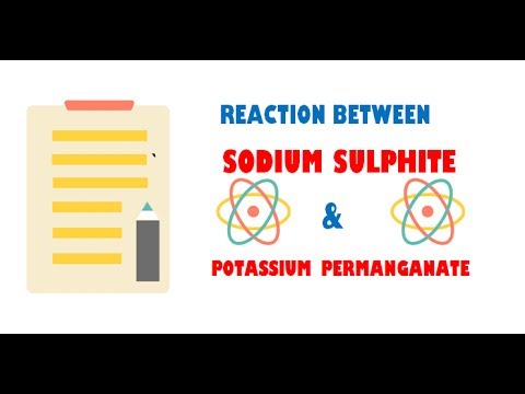 Testing of Sodium sulphite and Potassium Permanganate