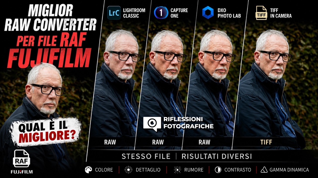 Fujifilm Raw X-Trans:Qual è il convertitore migliore ?