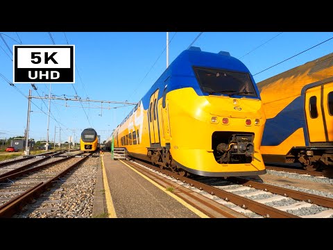 [5K] New NS Livery Flow VIRM Walk Through: Hoofddorp - Amersfoort CABVIEW HOLLAND 23aug 2021