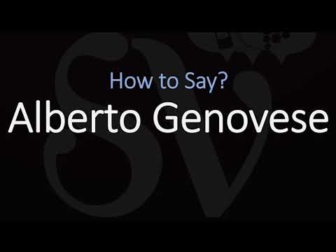 How to Pronounce Alberto Genovese? (CORRECTLY)