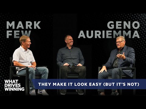 They Make It Look Easy (But It's Not) | Geno Auriemma & Mark Few