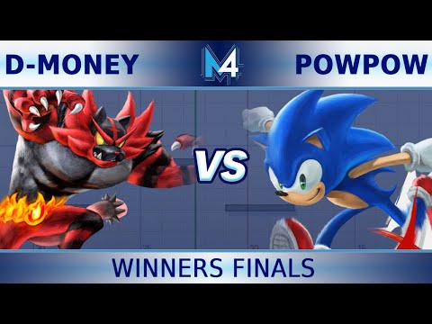 D-Money (Incineroar) vs PowPow (Sonic) - Sunday Night Fights 25 Winners Finals