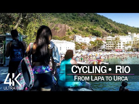 【4K 60fps】🇧🇷 VIRTUAL CYCLING TOUR: 🚴‍♂️ «Rio de Janeiro - Brazil 2021» 🎧 Original Sounds 📺 Ultra HD