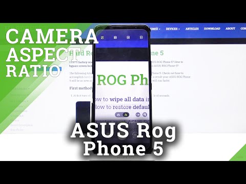 ASUS ROG Phone 5 – Aspect Ratio & Camera Features
