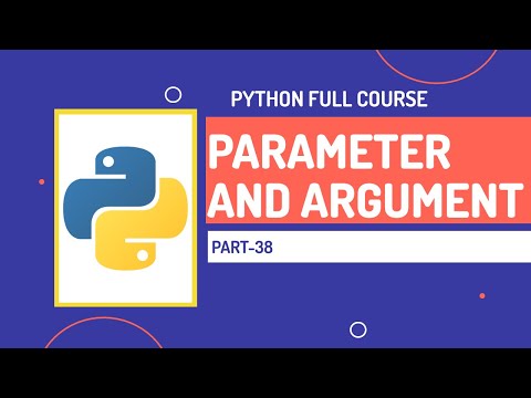 Parameter And Arguments In Python Python Full Course Part 38 Hindi