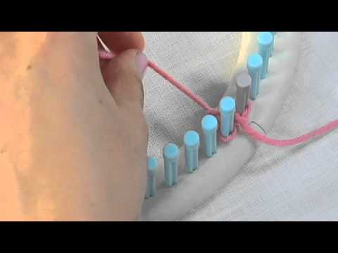 Circular Loom Knitting: How to Cast On and Knit