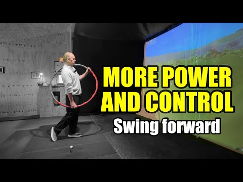 Swing from hip to shoulder to easily get more power and control…