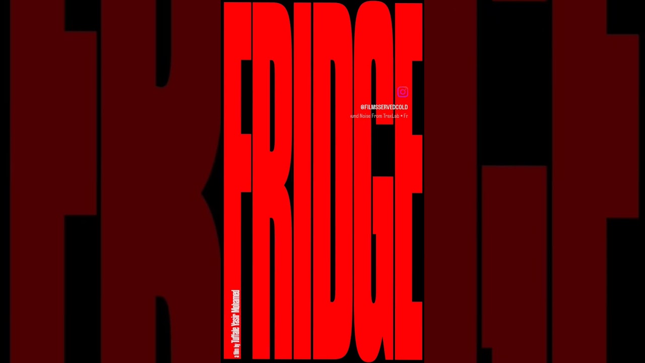 FRIDGE will premiere at SHU's Animation Degree Show Screening on May 22 at Showroom Cinema.