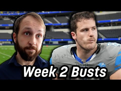 Roasting the Fantasy Football Busts of Week 2 - Busts Anonymous 2024