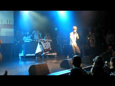 Big Sean and Chris Brown Live Performing "Shit Got Damn"  @ El Rey Theatre