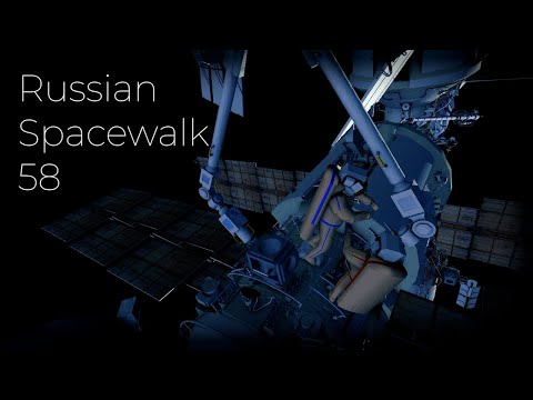 Russian Spacewalk 58 Animation - May 23, 2023