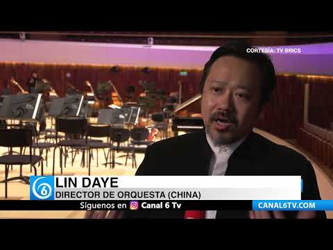 Video: Concierto reunió música de Occidente y Oriente con orquesta de Rusia y China