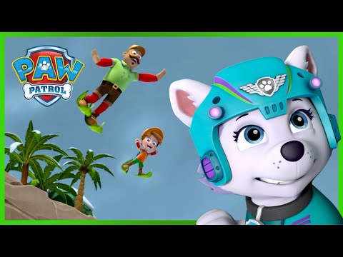 Everest táborozókat ment meg egy hóvihartól - Mancs Őrjárat - PAW Patrol epizód Magyar rajzfilmek