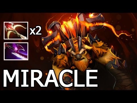 Pro Build от Miracle-, неуязвимый Earthshaker Daedalus x2 & Silver Edge MMR Dota 2