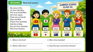 Reading and Speaking G4.U1