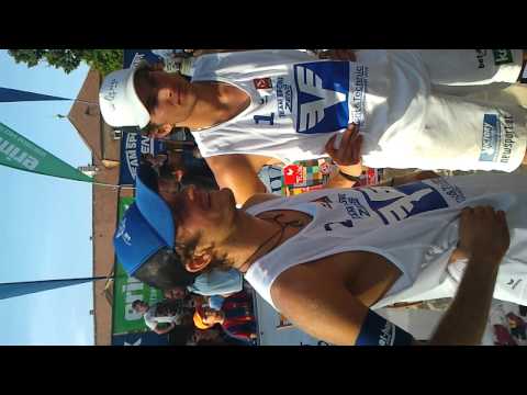 Beachvolleyball Staatsmeisterschaften - Sieger-Interview: Alexander Huber und Robin Seidl