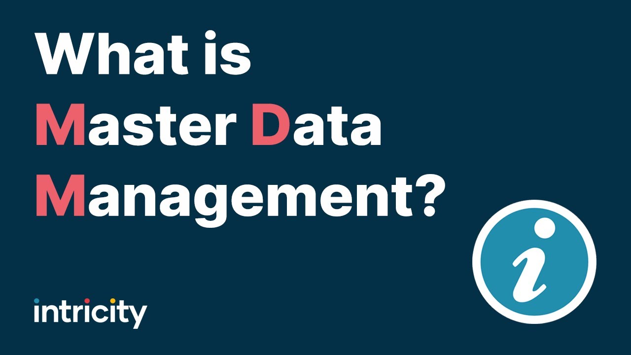 What is Master Data Management