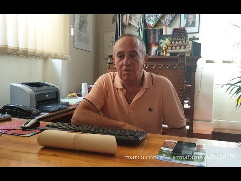 Abbadia S. Salvatore 29/07/2019:  Il Sindaco Fabrizio Tondi fa il punto sull'improvvisa alluvione