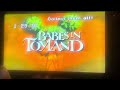 Closing To One Magic Christmas 1990 VHS
