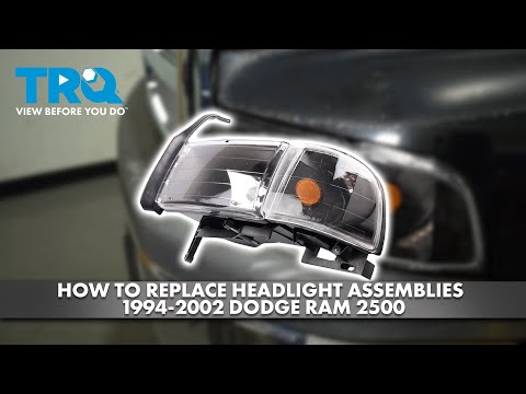 How to Replace Performance Headlight Assemblies 1994 2002 Dodge Ram 2500