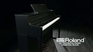 Video thumbnail for Roland HP704 Digital Piano, Charcoal Black | Gear4music demo by Gear4music Guitars