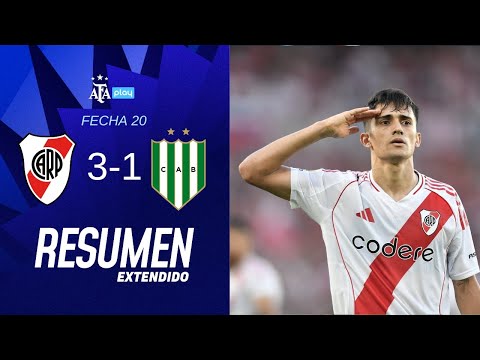 River Plate vs. Banfield | #TorneoBetano | Resumen Extendido | Fecha 20