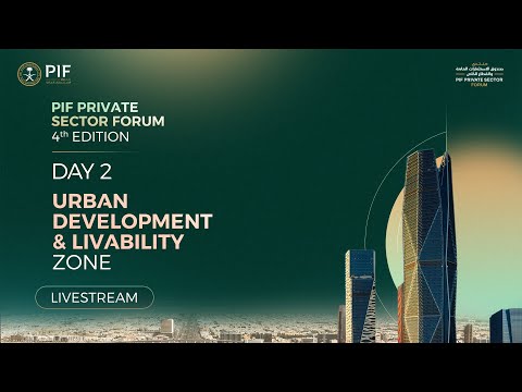 PIF Private Sector Forum Day 2: Urban Development & Livability Zone