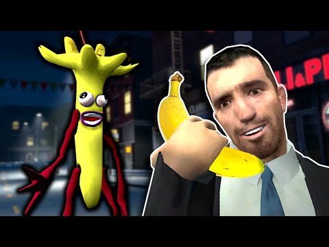 There's a Killer Banana After Me! - Garry's Mod Gameplay