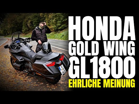 Test drive Honda GOLD WING GL1800 - Retired battleship on SERIOUS! 😈