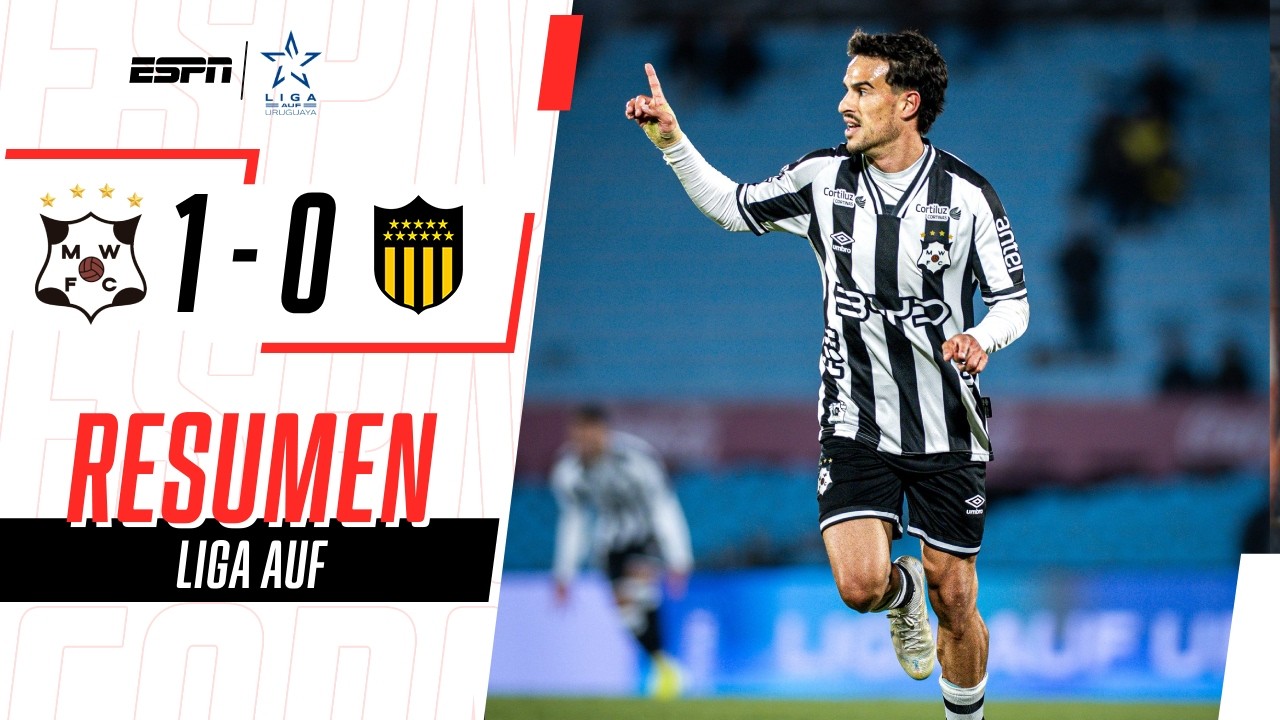 WANDERERS LE GANÓ A PEÑAROL Y RACING ES EL NUEVO CAMPEÓN URUGUAYO | Wanderers 1-0 Peñarol | RESUMEN