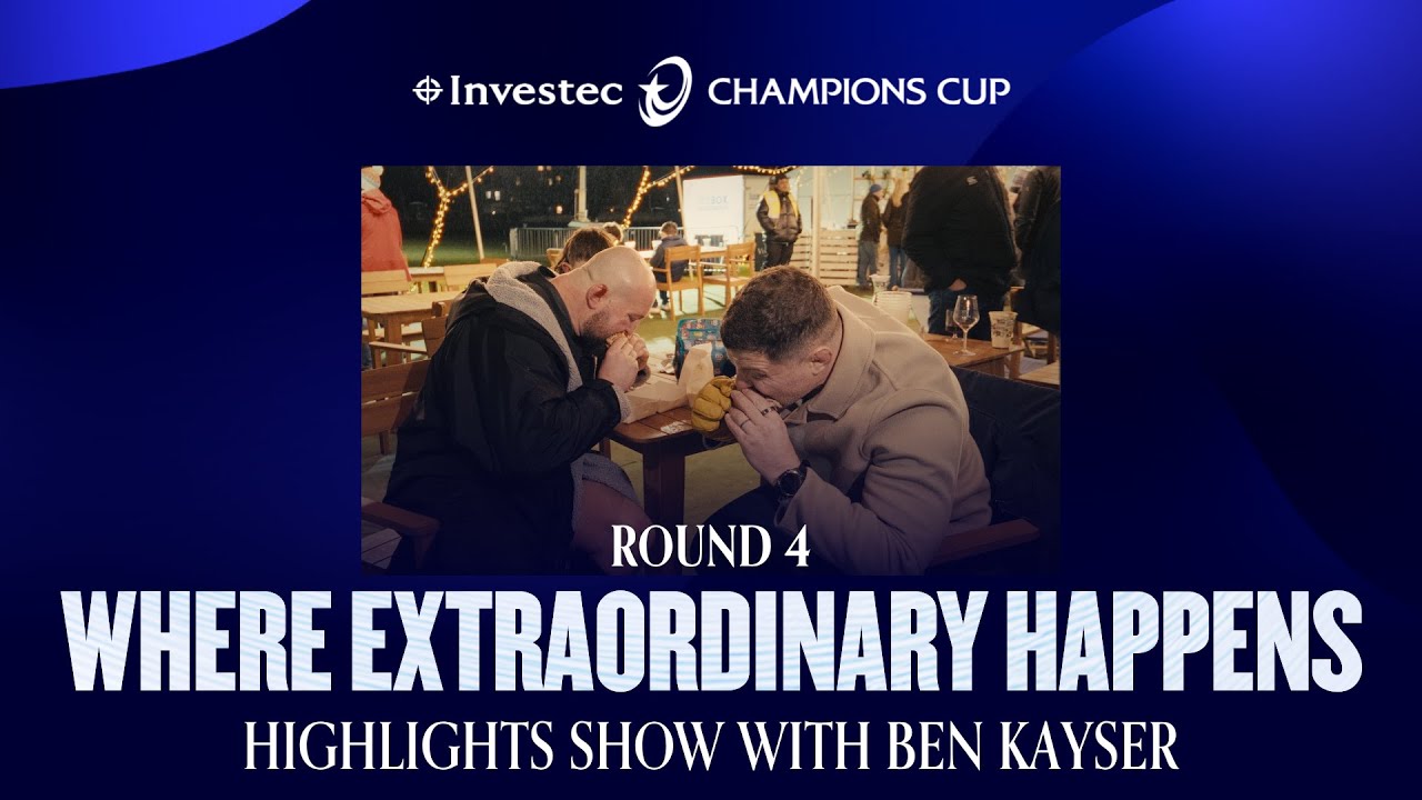 Where Extraordinary Happens Highlights Show, as Ben Kayser eats buns with Tom Dunn in Bath - Round 4 