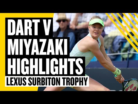 Highlights - Dart v Miyazaki | Lexus Surbiton Trophy 2024 | LTA