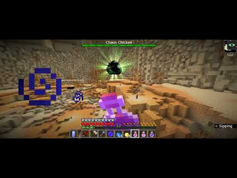 Basically how powerful the chaos chicken is in Stoneblock 2 (Minecraft mod)