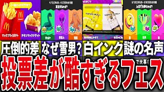歴代スプラの投票差が酷すぎるフェスTOP10【スプラトゥーン】