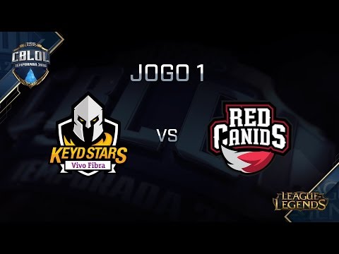 Keyd x Red (SSI - Jogo 1) CBLoL 2016 - 2ª Etapa