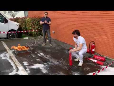 Pratique du Feu en Formation SSIAP