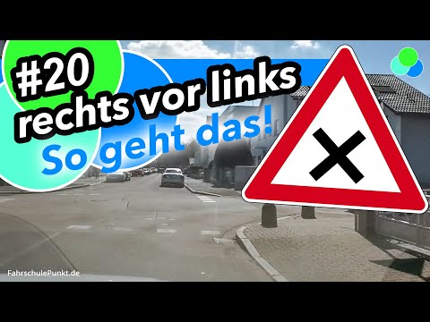 #20 Right before left – really important! - Fahrschule Punkt