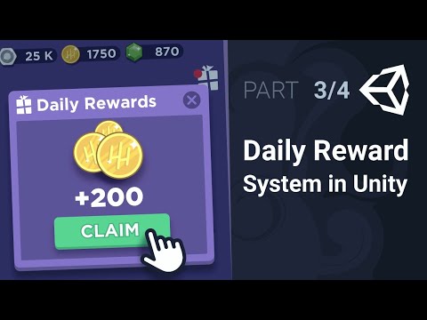 Unity daily reward 🎁 system [ Part 3/4 ], Rewards delay 🕛