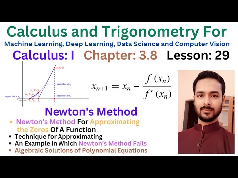 Lesson 29 Newton s Method | Newton s Method For Approximating The Zeros Of A Function
