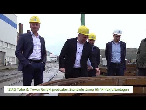 Besuch bei der SIAG in Leipzig Schönefeld