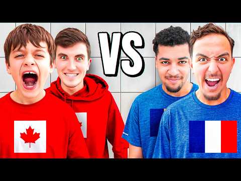 La GUERRE DES PRANKS - CANADA vs FRANCE (Ft. Bilel, Willibed)