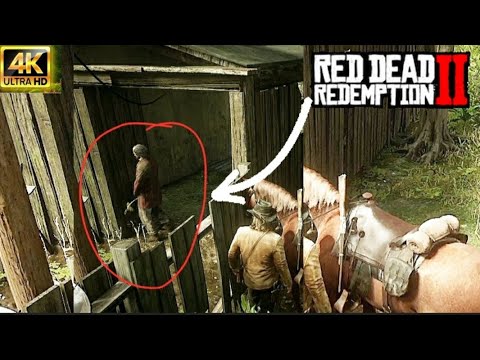 CAUGHT MAN PEE ON RDR2