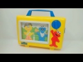 SOLD To A Shuffle Shopper Vtg Tyco Preschool Sesame Street Elmo Wind Up Musical Slide TV Toy