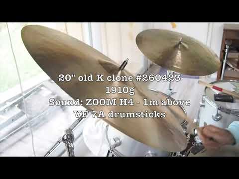 20 old K clone ride #260423 - 1910g - reworked since video