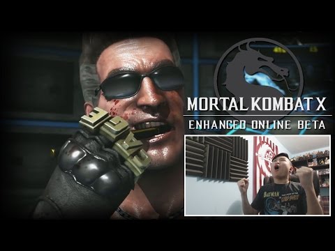 Mortal Kombat X - Enhanced Online Beta! [unCAGEDgamez Reaction]